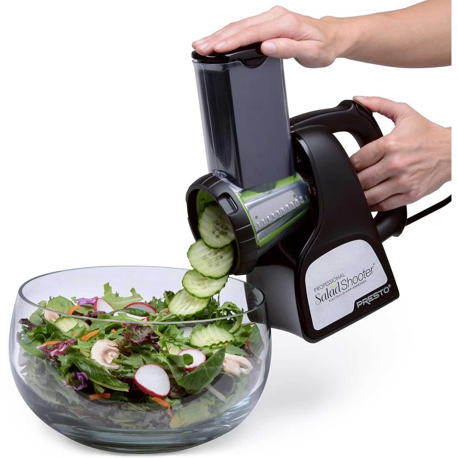 Presto Professional SaladShooter Electric Slicer/Shredder