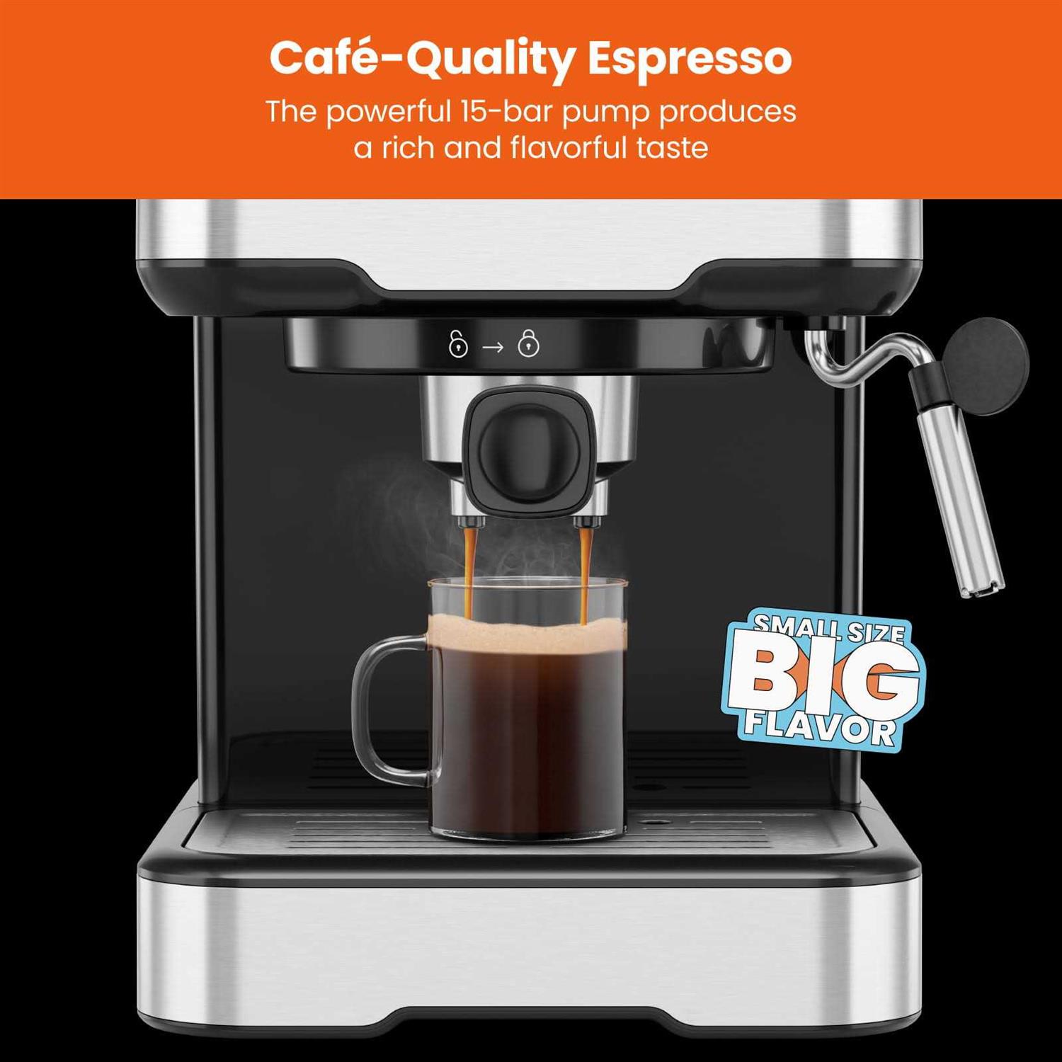 Chefman Easy-Brew Espresso Machine