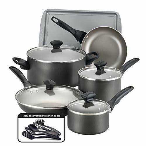 Farberware Cookstart 15-pc. DiamondMax Nonstick Cookware Set