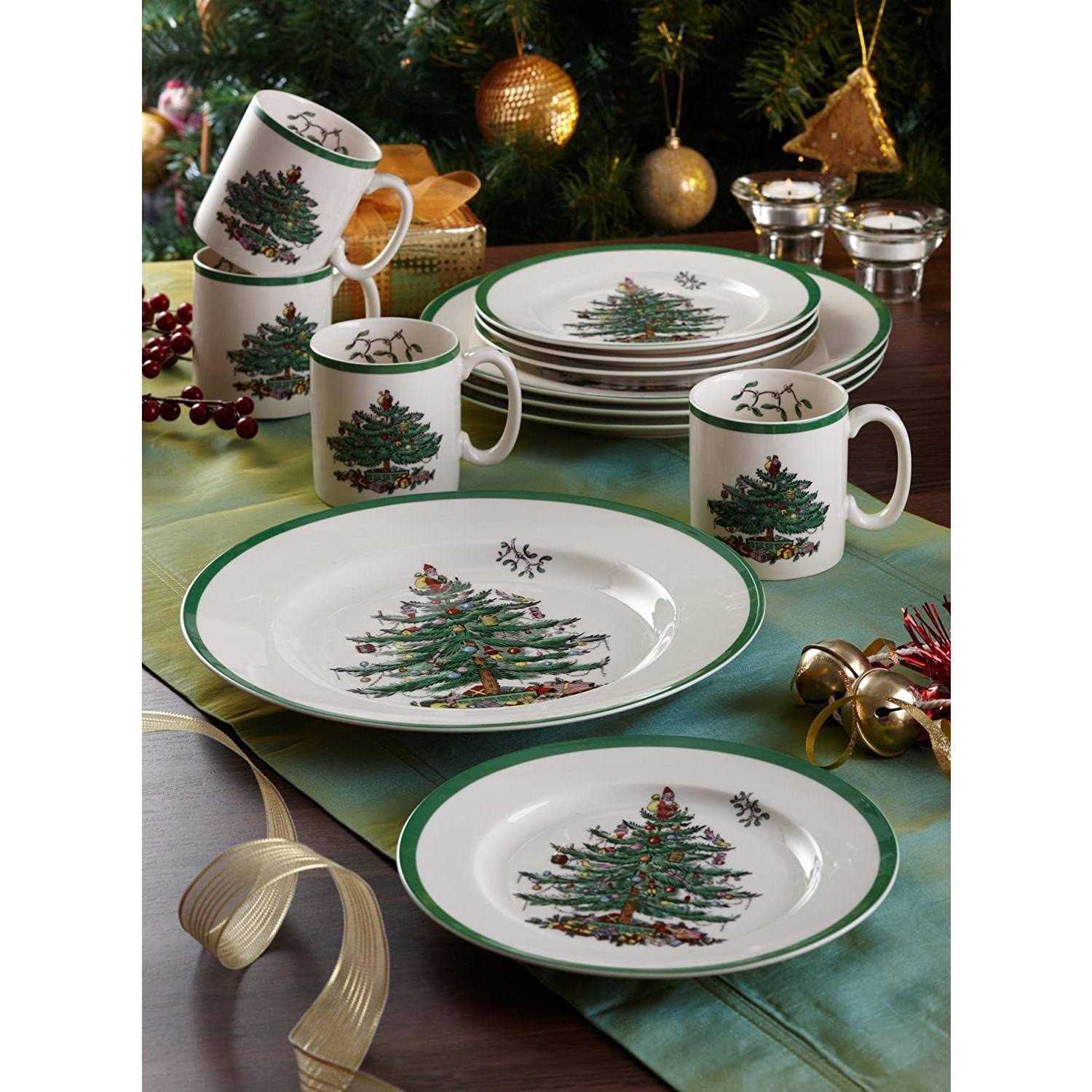 Spode Christmas Tree Plates