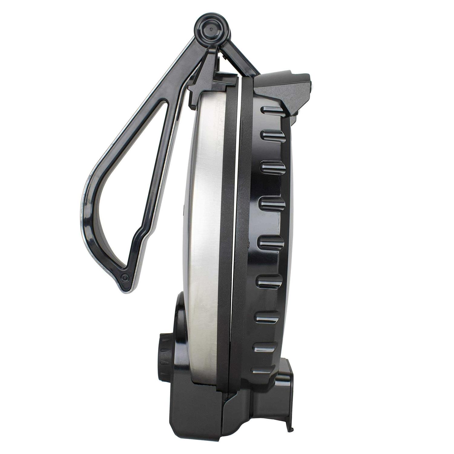 Brentwood 12 Inch Stainless Steel Nonstick Electric Tortilla Maker