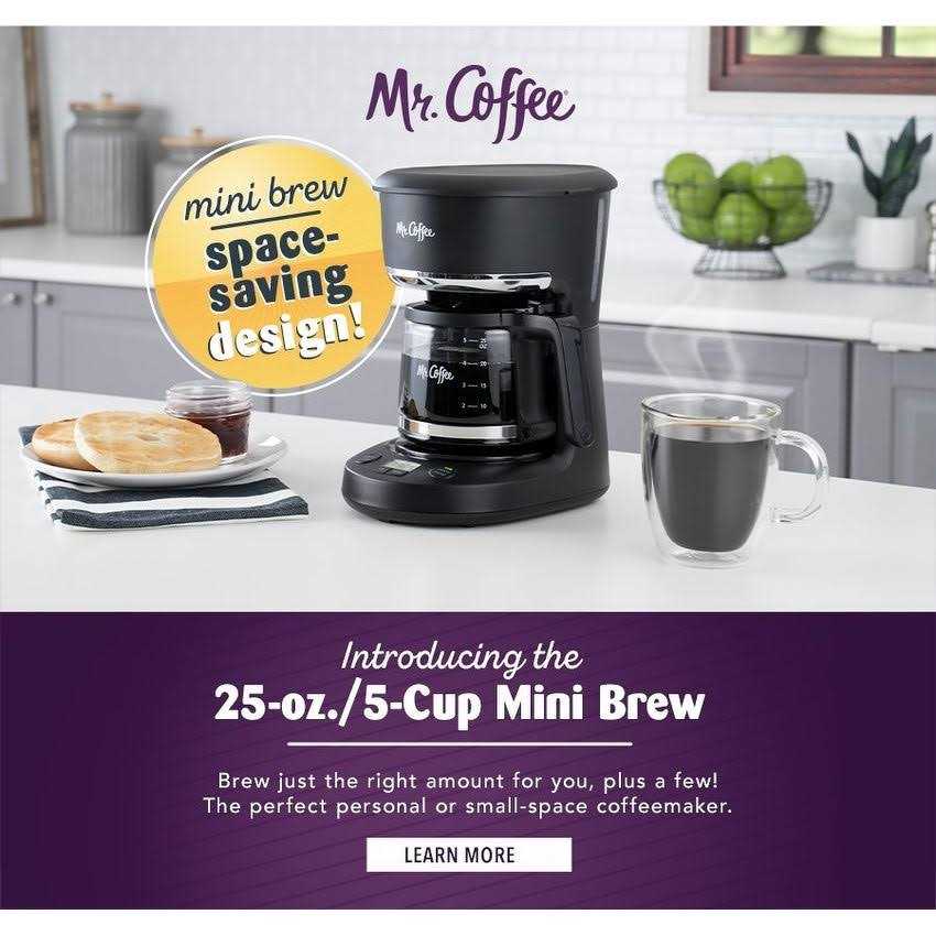 Mr. Coffee 5 Cup Coffee Maker