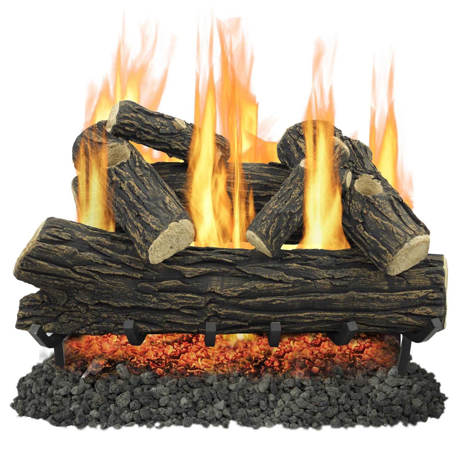 Pleasant Hearth Willow Oak Vented Gas Log Set VL-WO30D