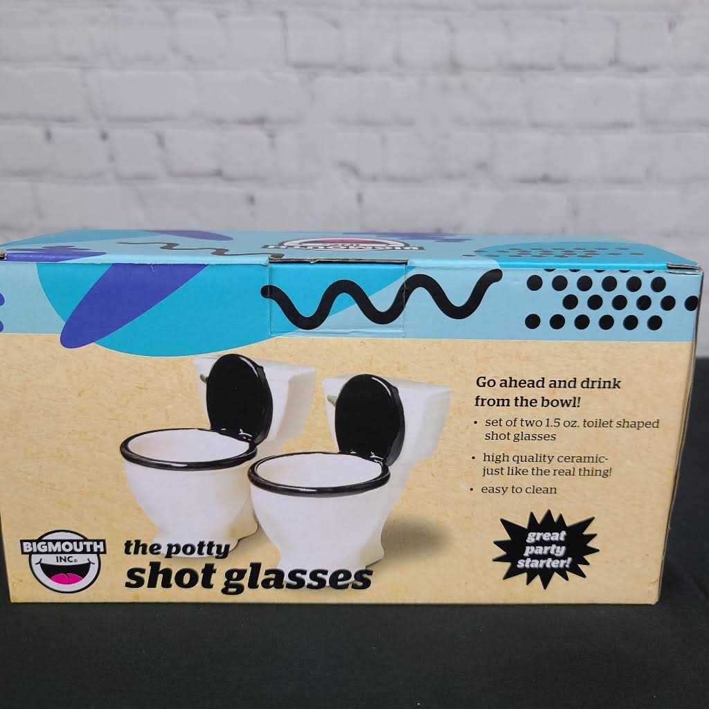 Bigmouth Inc. Toilet Shot Glass Set