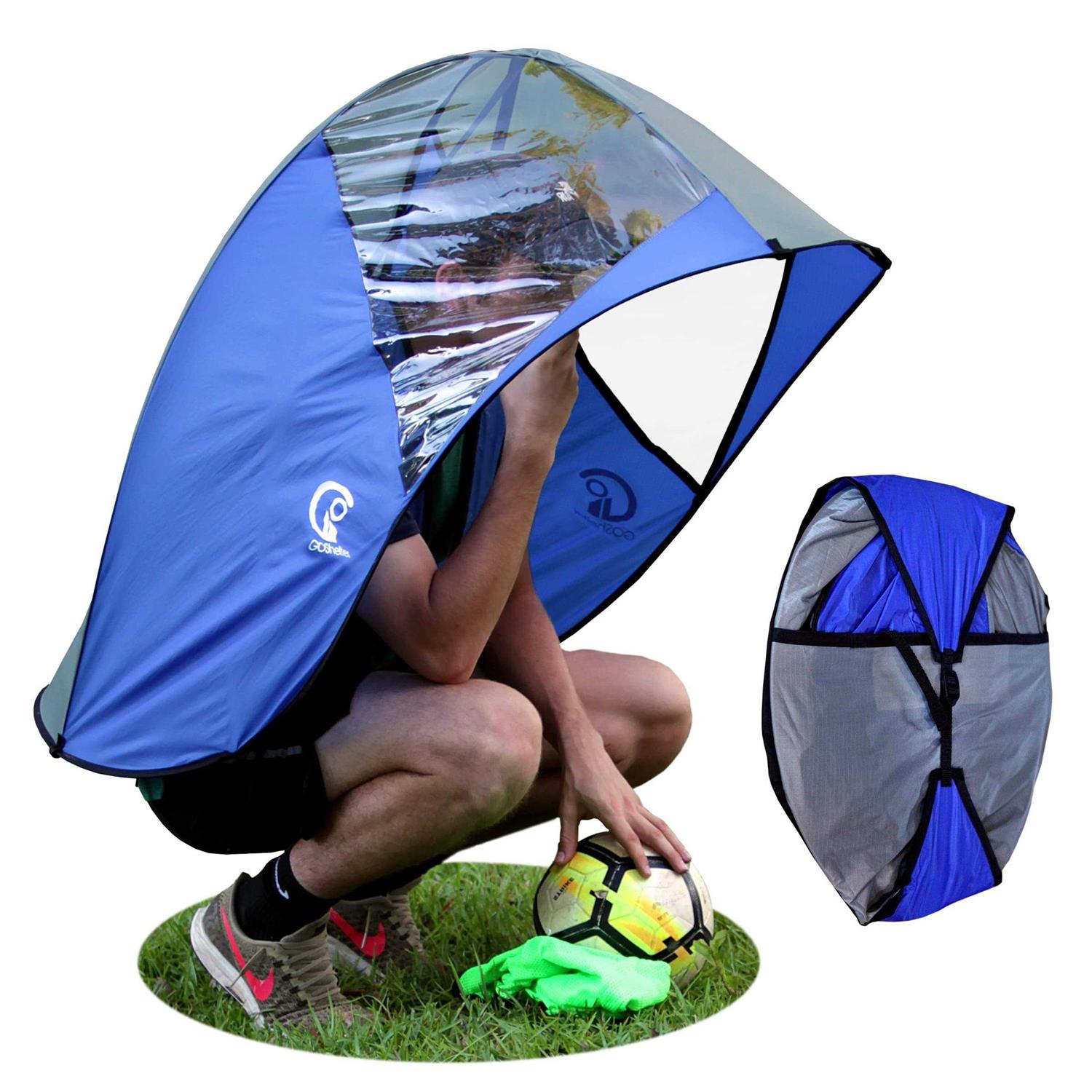 Goshelter Self Shelter Canopy, Hands Free Umbrella, Photographers, Outdoor Activities, Sporting Events, Rain or Sun Shade