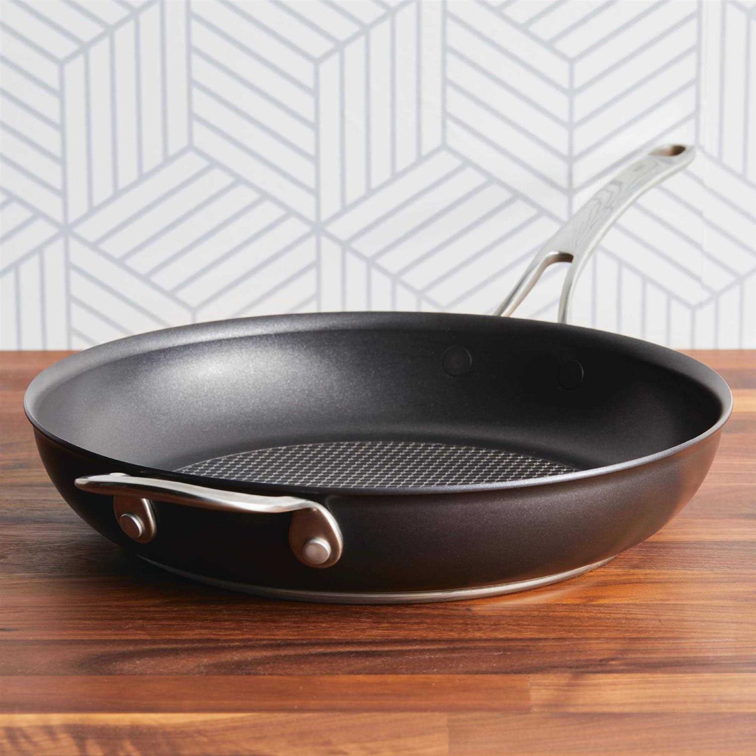 Anolon X Hybrid Nonstick Frying Pan with Helper Handle