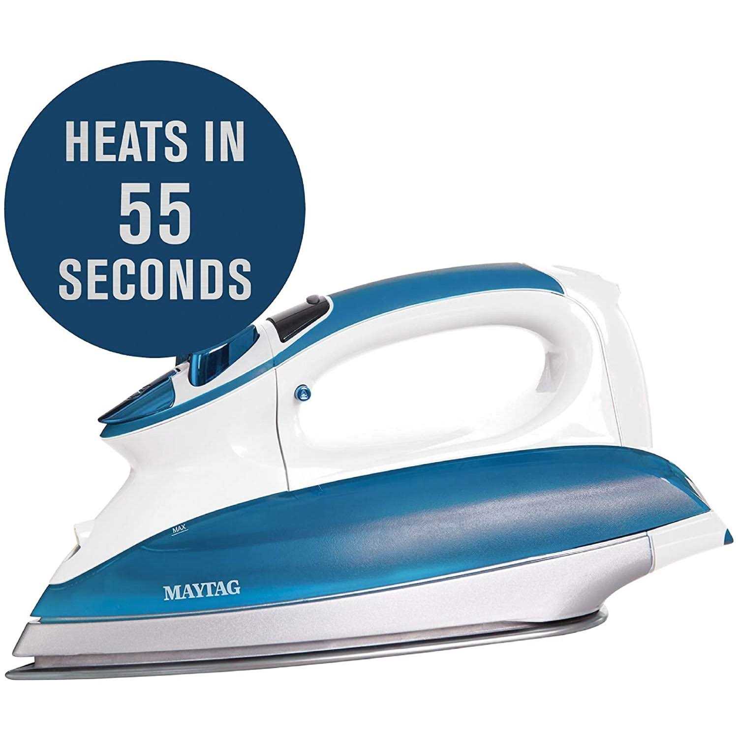 Maytag Digital Smart Fill Steam Iron & Vertical Steamer with Pearl Ceramic Sole Plate