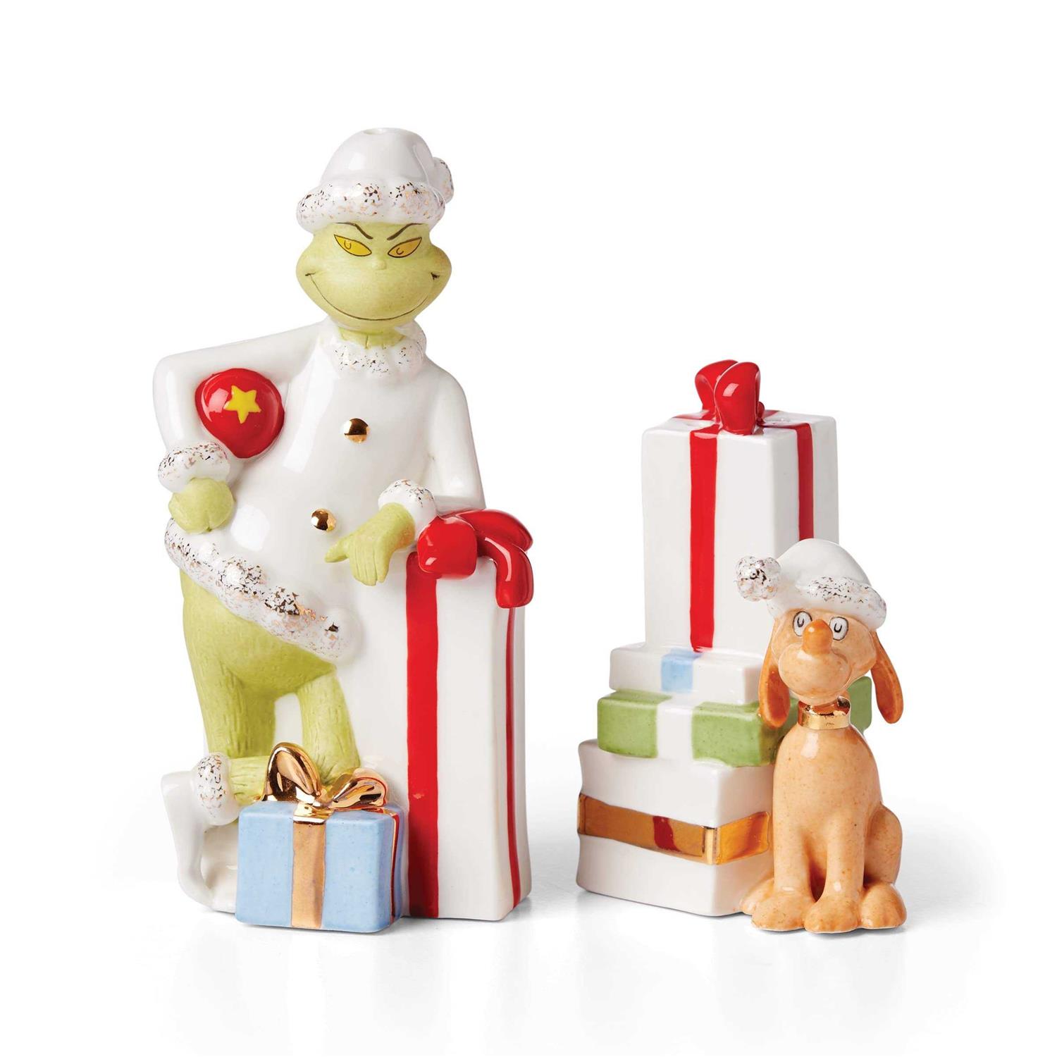 Lenox Merry Grinchmas Salt Pepper Set