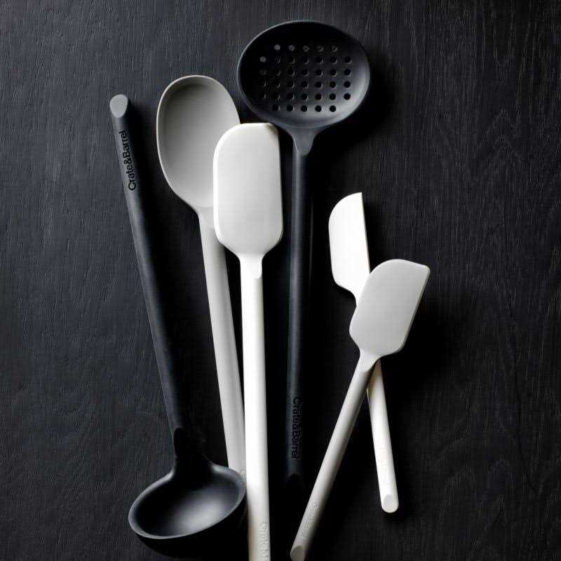 Crate & Barrel Silicone and Mini Spatulas