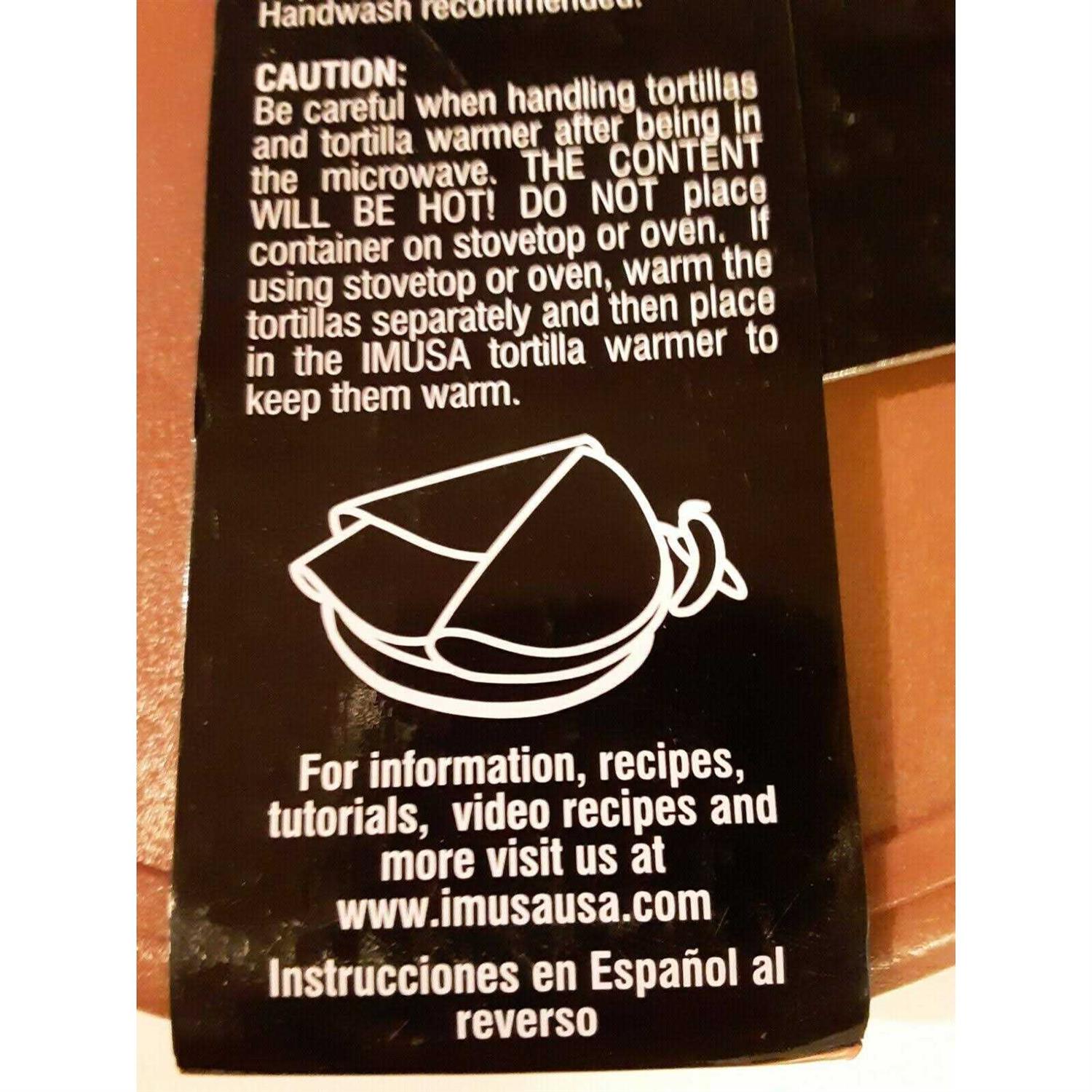 Imusa Tortilla Warmer