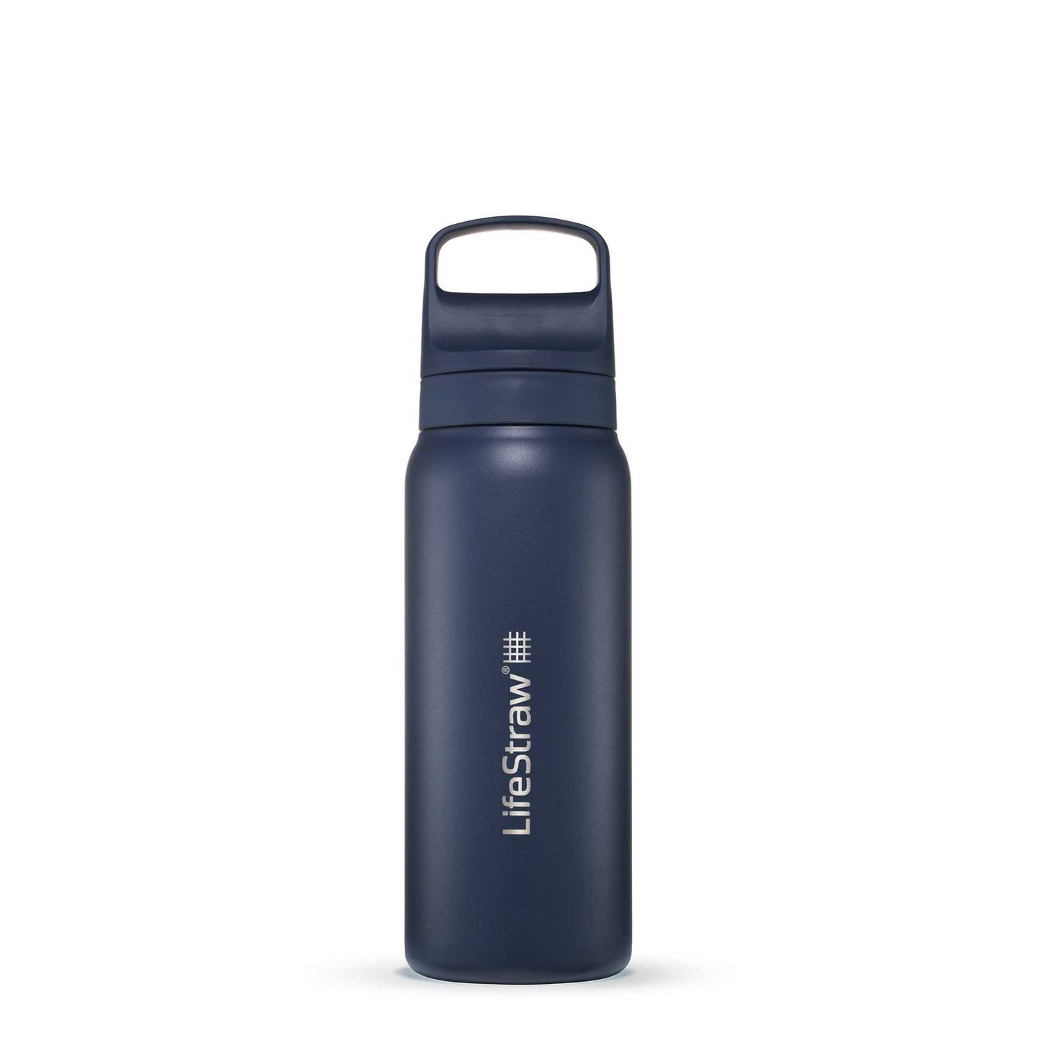 LifeStraw Go Series Stainless Steel Water Bottle with Filter
