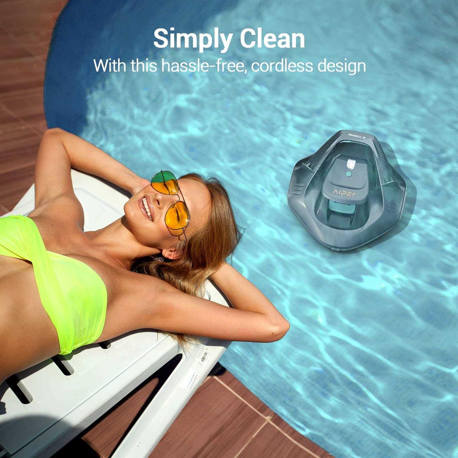 Aiper Seagull SE Cordless Robotic Pool Cleaner