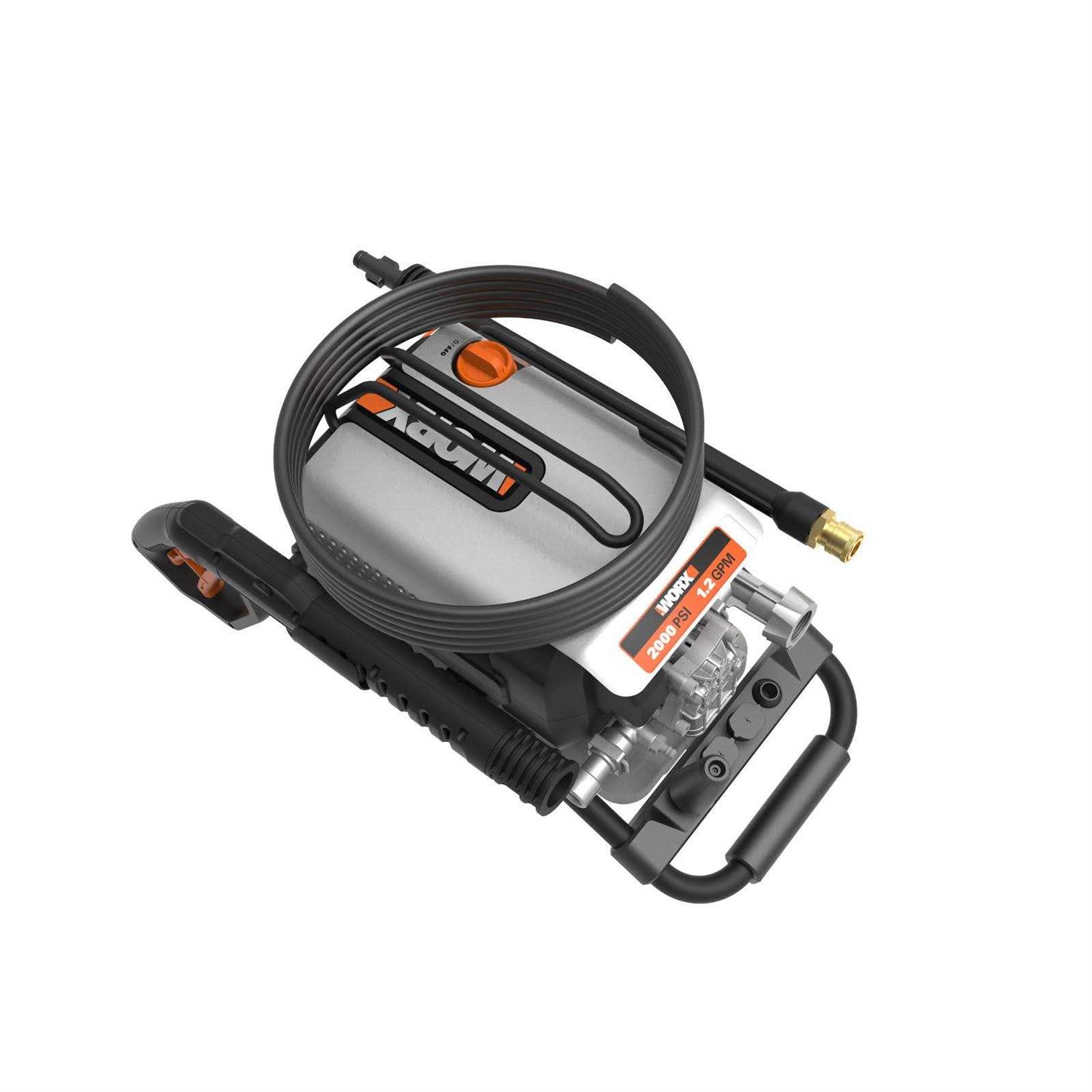 Worx WG605 13 Amp 1800 Psi Electric Pressure Washer