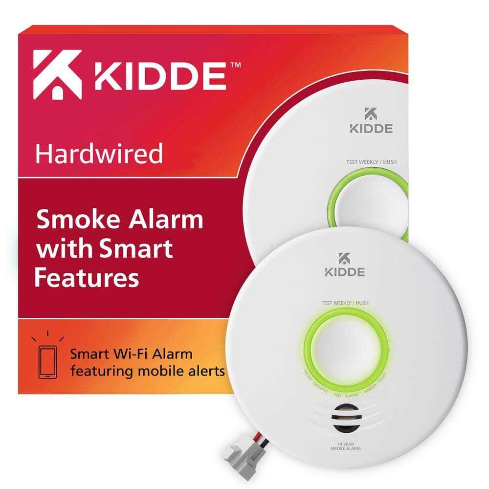 Kidde P4010ACS-WF Smoke Alarm with Smart Features