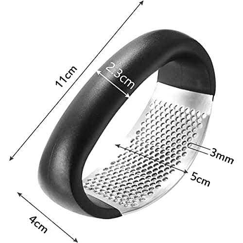 Garlic Press Crusher Rockerszyikuer Garlic Press Rocker Stainless Steel Ginger Crusher Squeezer Mincer Kitchen Gadget Tool