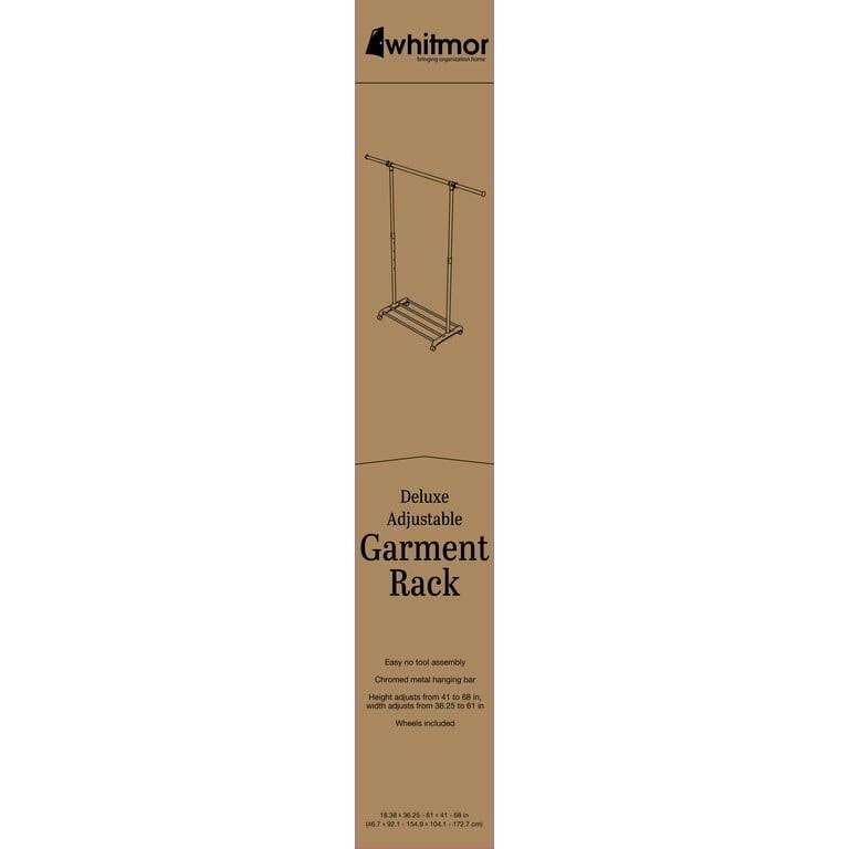 Whitmor Deluxe Adjustable Garment Rack