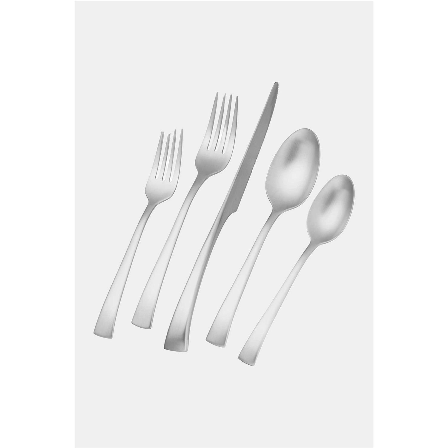 Zwilling J.A. Henckels Bellasera Satin 45-Piece Stainless Steel Flatware Set