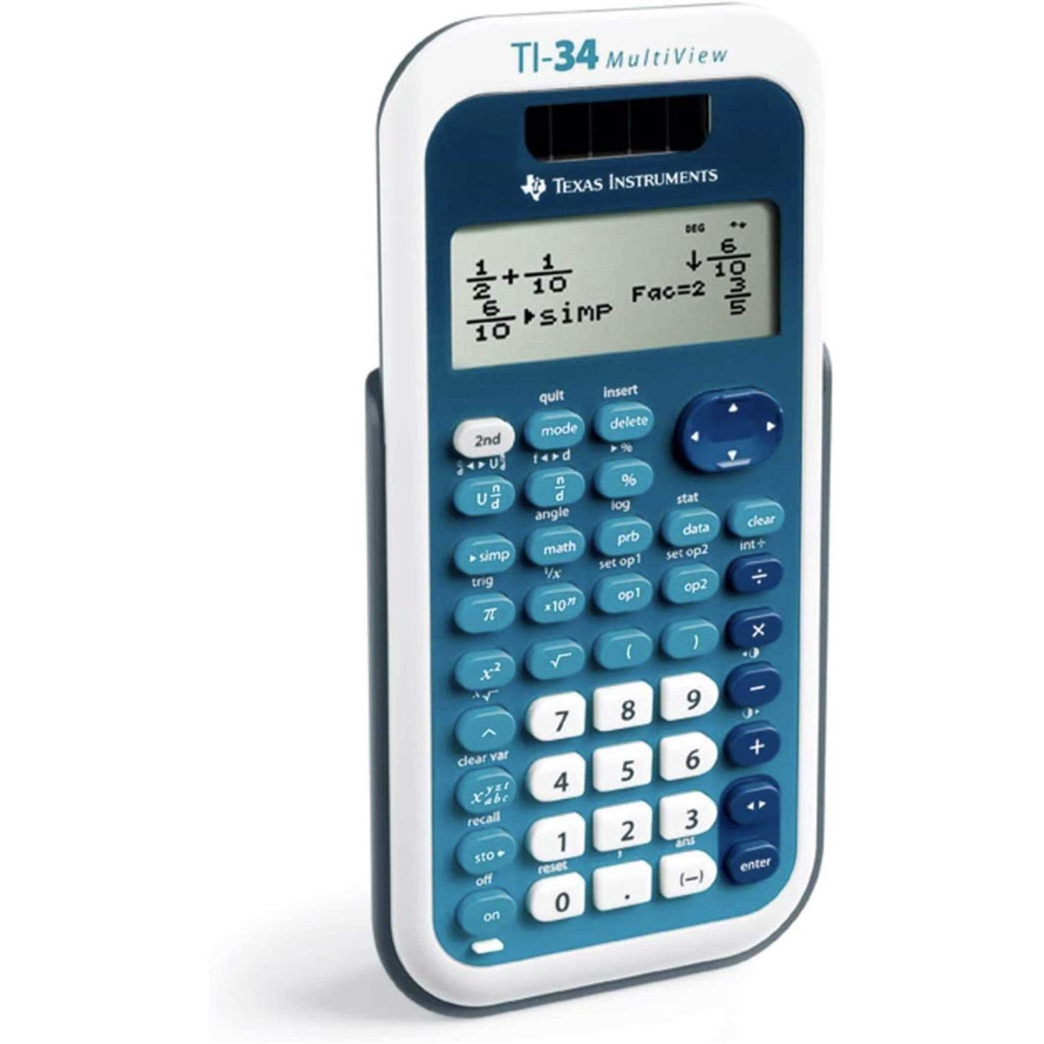 Texas Instruments MultiView TI-34 Scientific Calculator