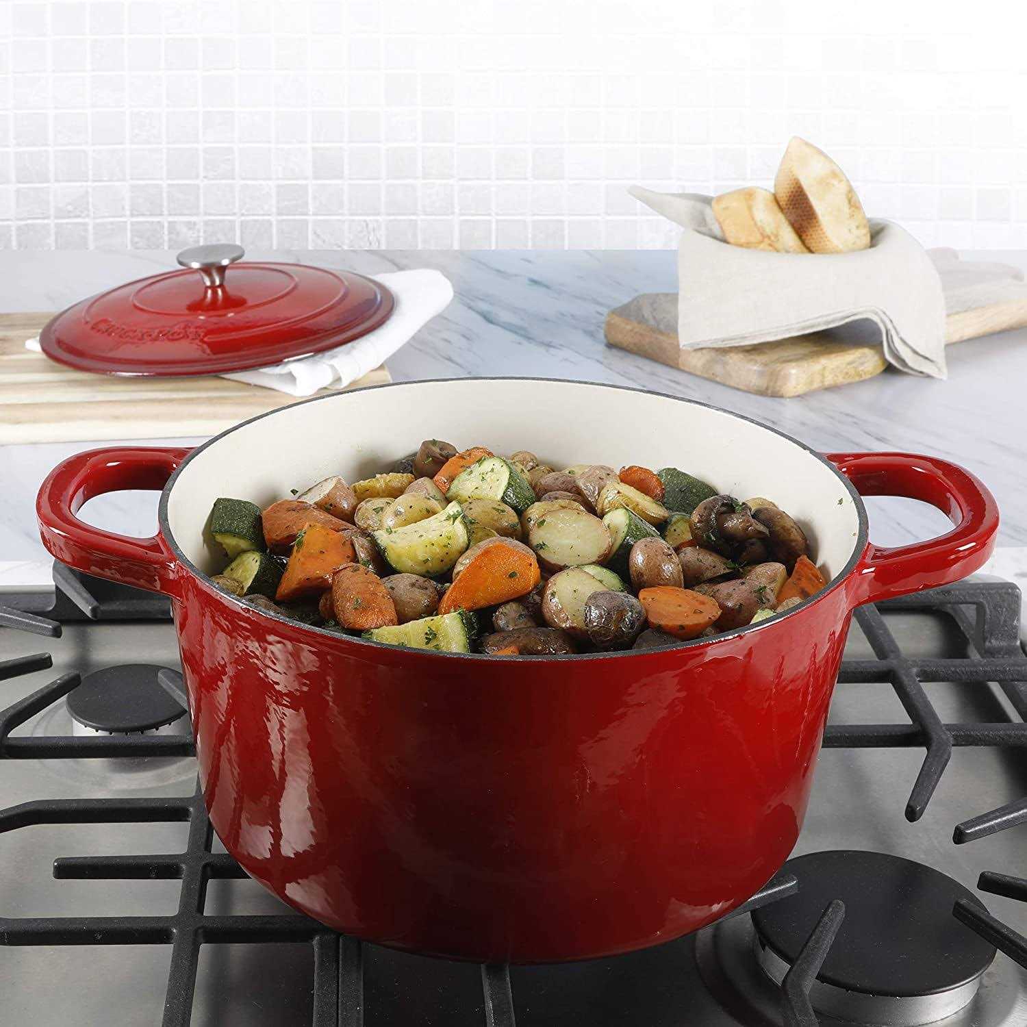 Artisan Cast Iron Dutch Oven Crock-Pot