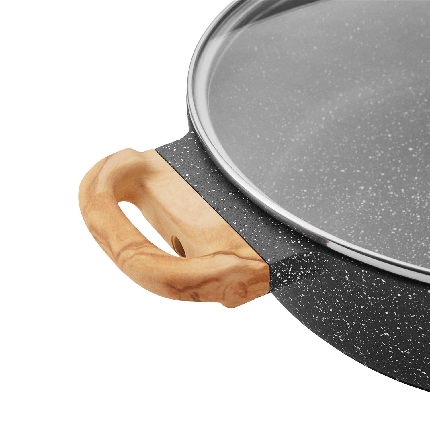 The Pioneer Woman Prairie Signature Cast Aluminum 4-Quart Everyday Pan