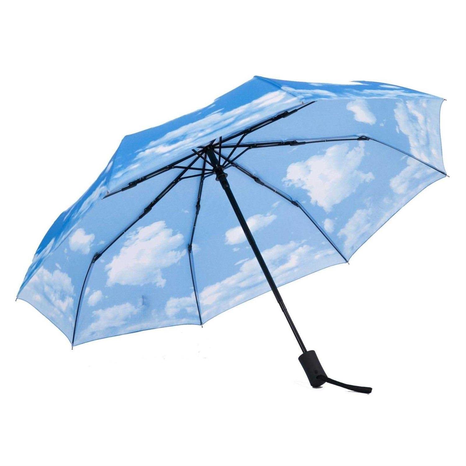 SY Compact Travel Umbrella Windproof Automatic Umbrellas-Factory Outlet Umbrella