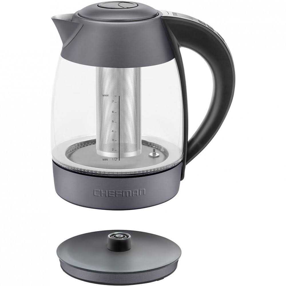 Chefman 1.8L Digital Electric Glass Kettle