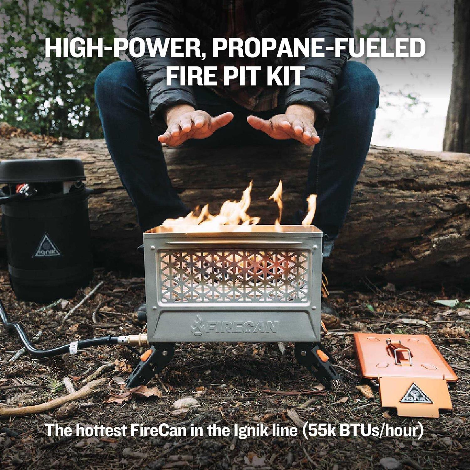 Ignik FireCan Elite Portable 50K BTU Fire Pit