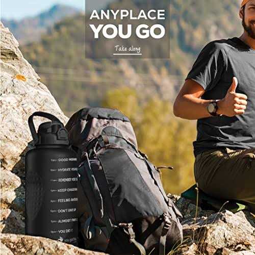 You Got This Living Motivational Water Bottle With Time Marker Gallon Water Bottle With Straw