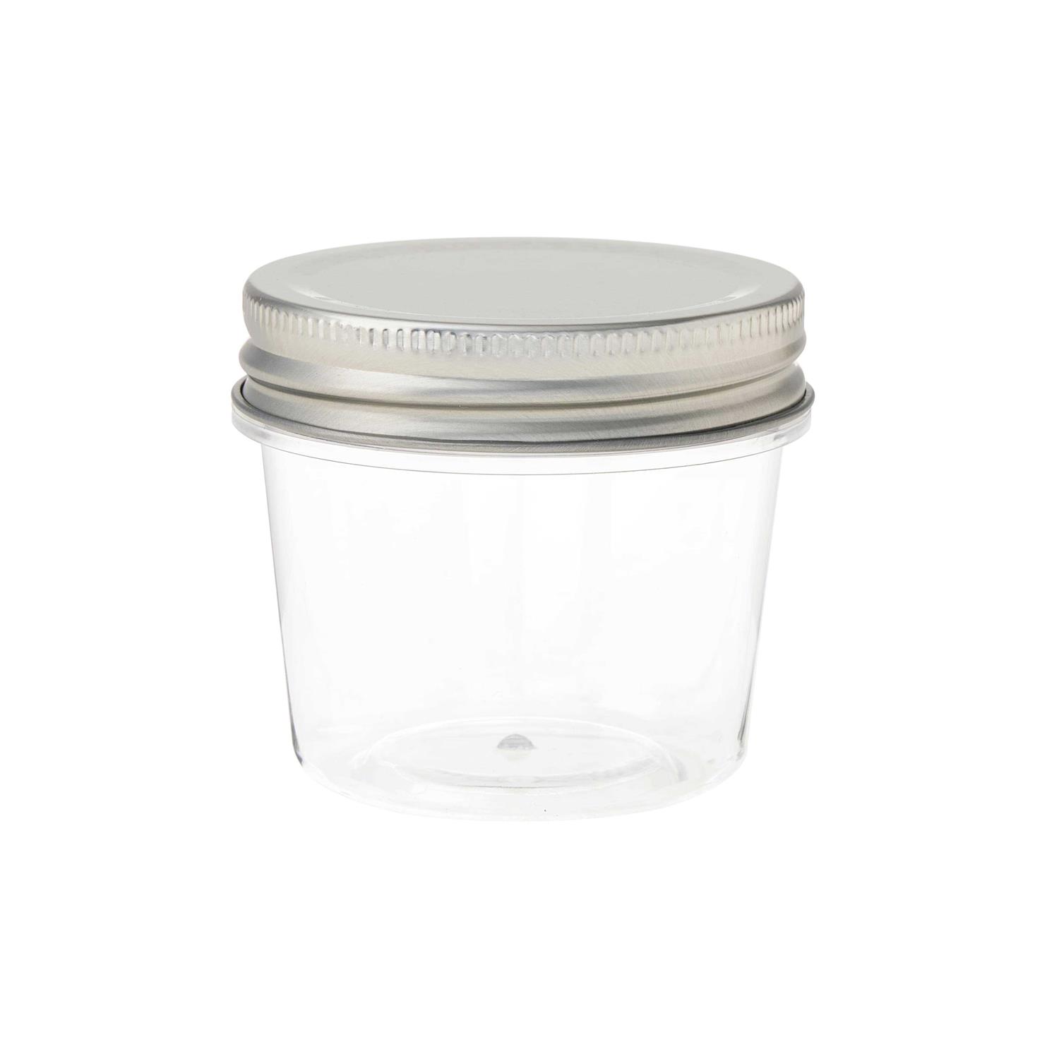 Craft Smart 4 Ounce Plastic Mason Jars
