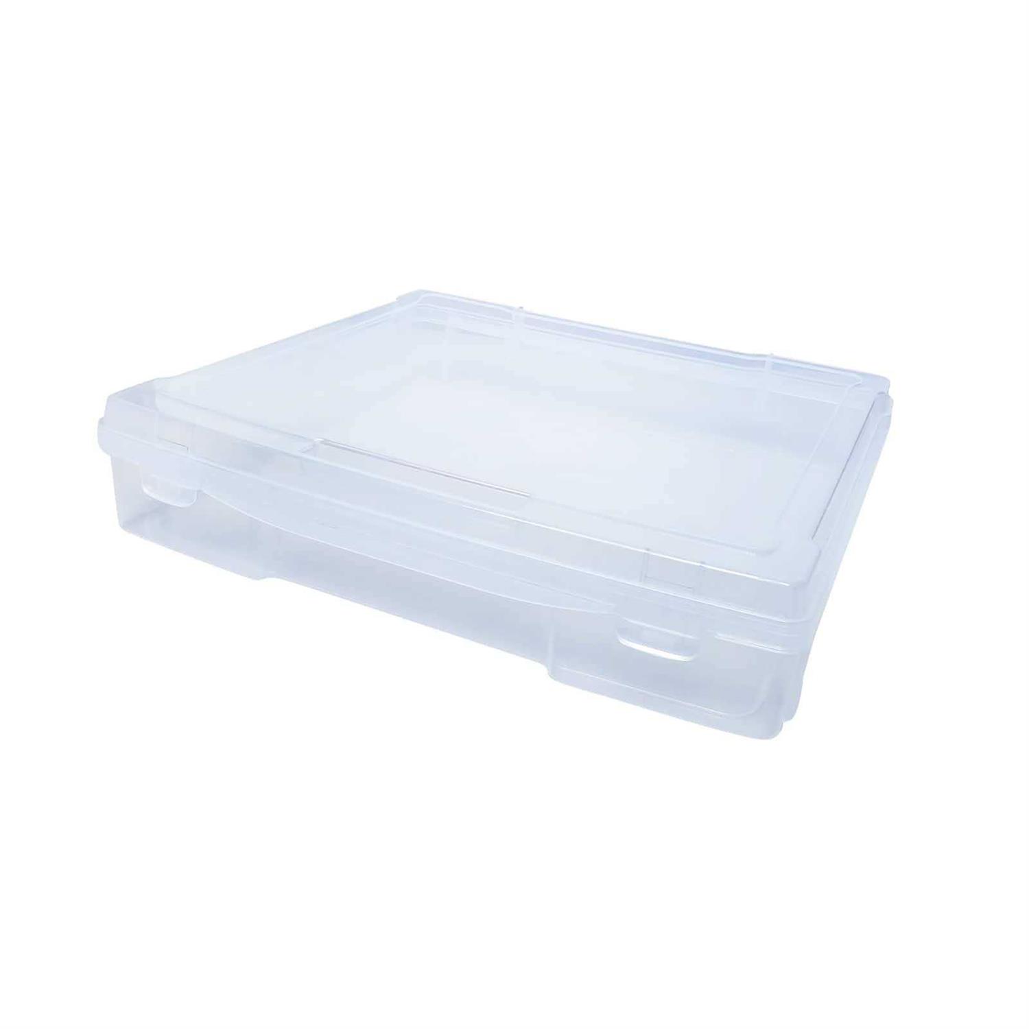 12 x 12 Clear Scrapbook Case by Simply Tidy