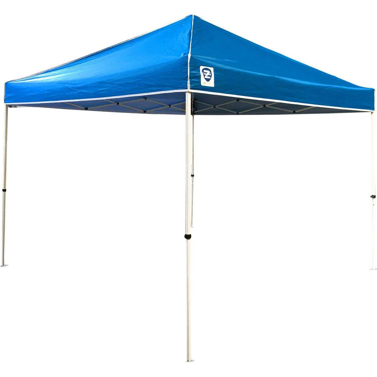 Z-Shade 10-ft x 10-ft Square White Pop-Up Canopy