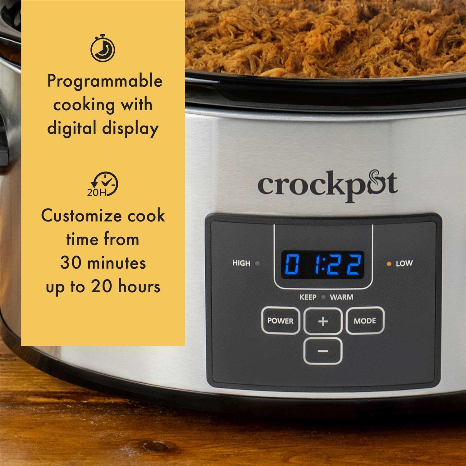 Crock-Pot Choose-a-Crock Programmable Slow Cooker