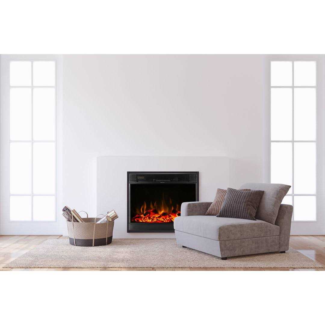 Vermont 30 Electric Fireplace Insert Ebern Designs
