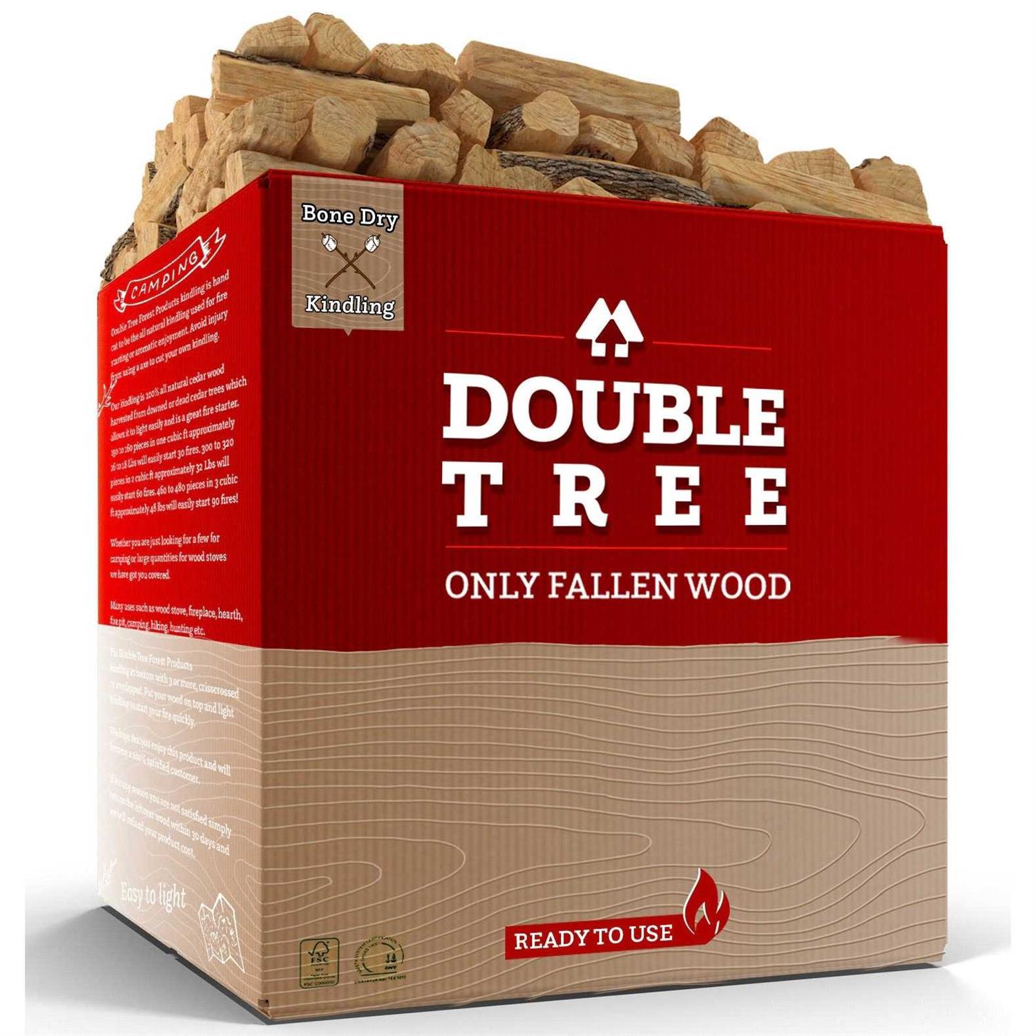 Double Tree Forest Products Fatwood-Kindling Bundle