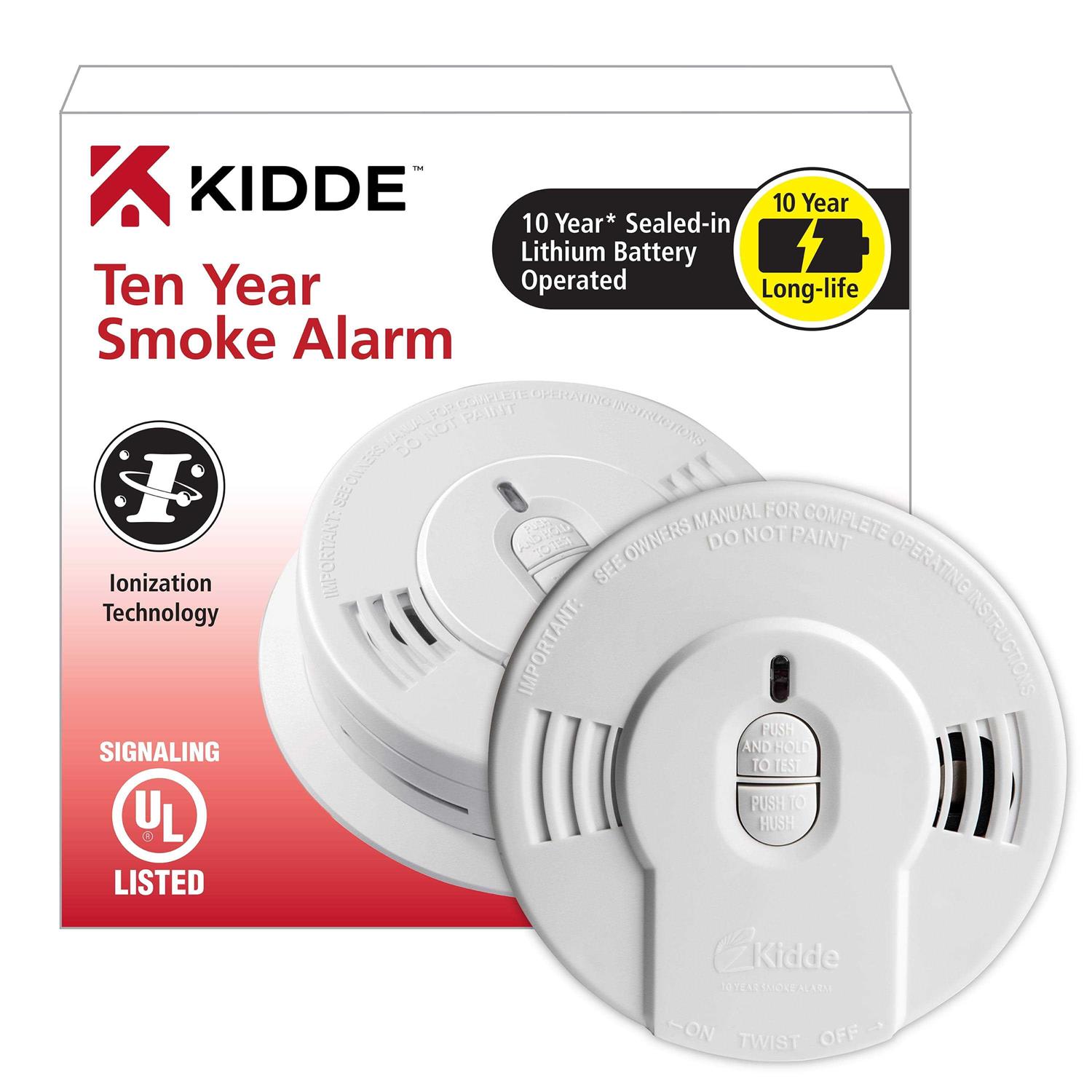 Kidde Lithium Sealed Battery Smoke Alarm