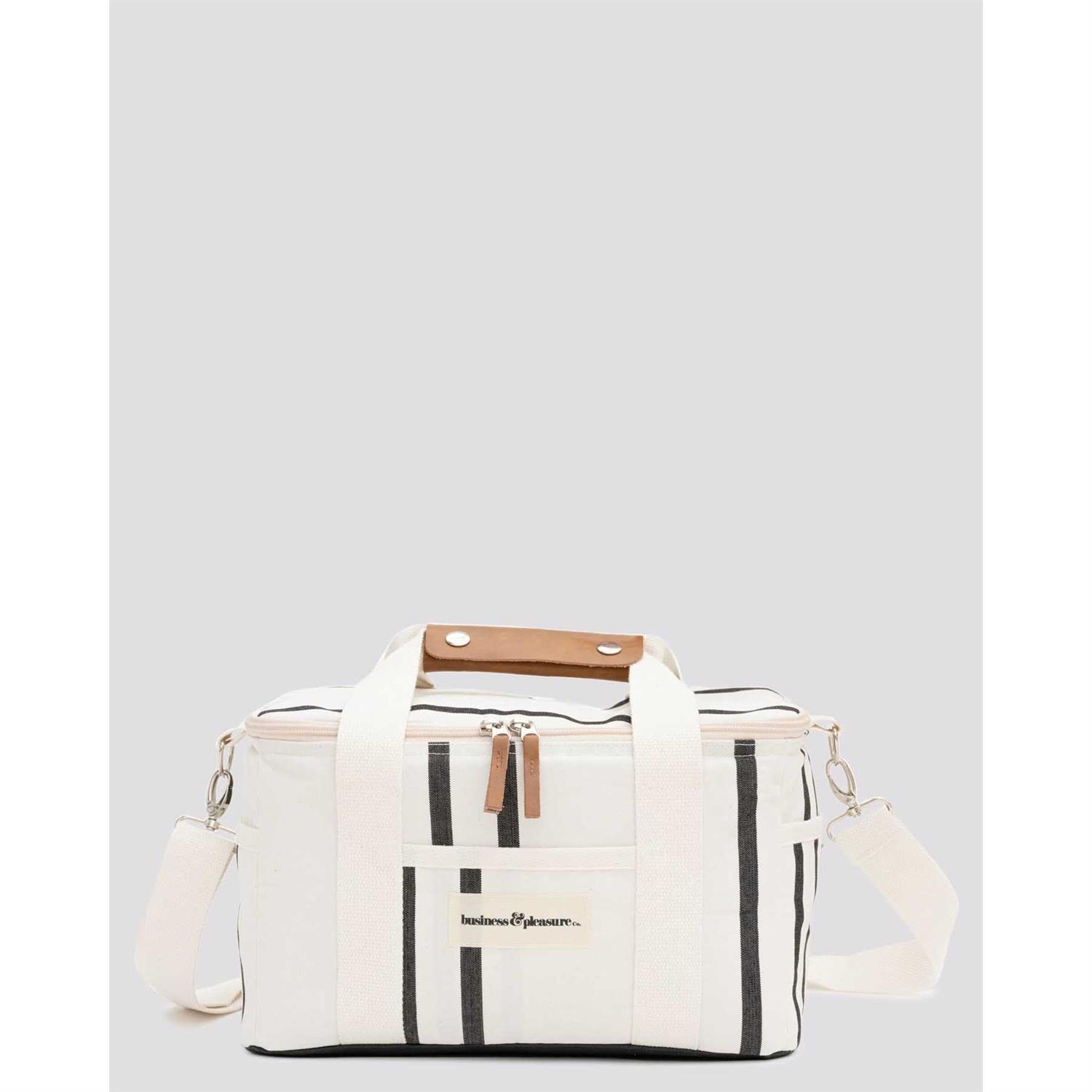 business & pleasure co. Premium Cooler Bag in Black & White