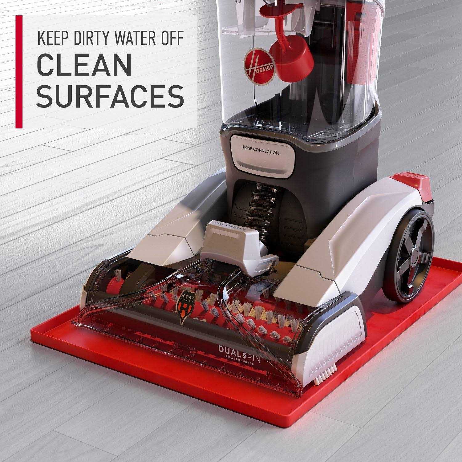 Hoover Dual Spin Pet Plus Carpet Cleaner Upright Shampooer Fh54050v