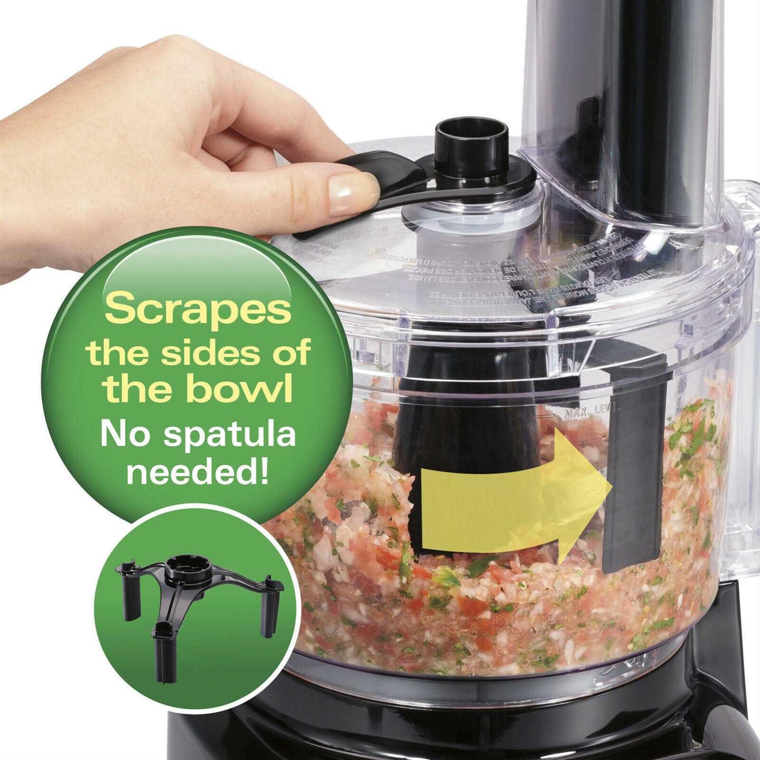 Hamilton Beach Bowl Scraper 8 Cup Food Processor