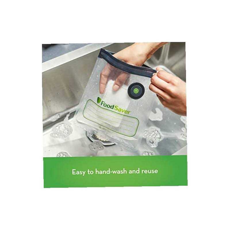 FoodSaver Reusable Vacuum Zipper Bags