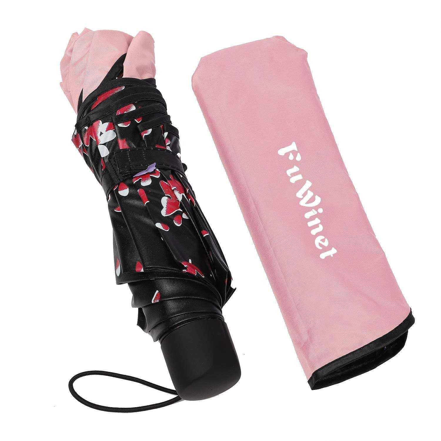 Sakura Umbrella-Windproof Anti Rain/Sun,Cherry Blossom Folding Umbrella