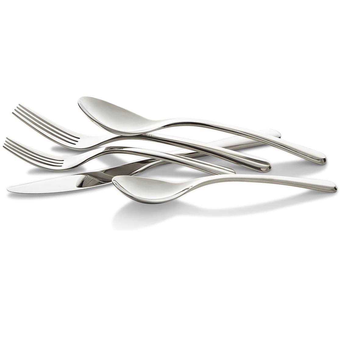 Nambe Aura 45-Piece Flatware Set