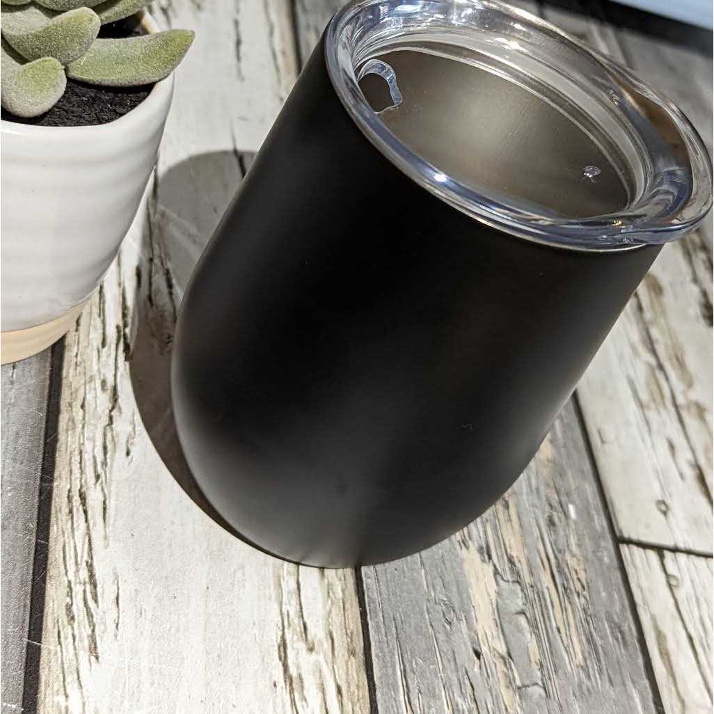 ArtMinds 12-Ounce Stainless Steel Wine Tumbler