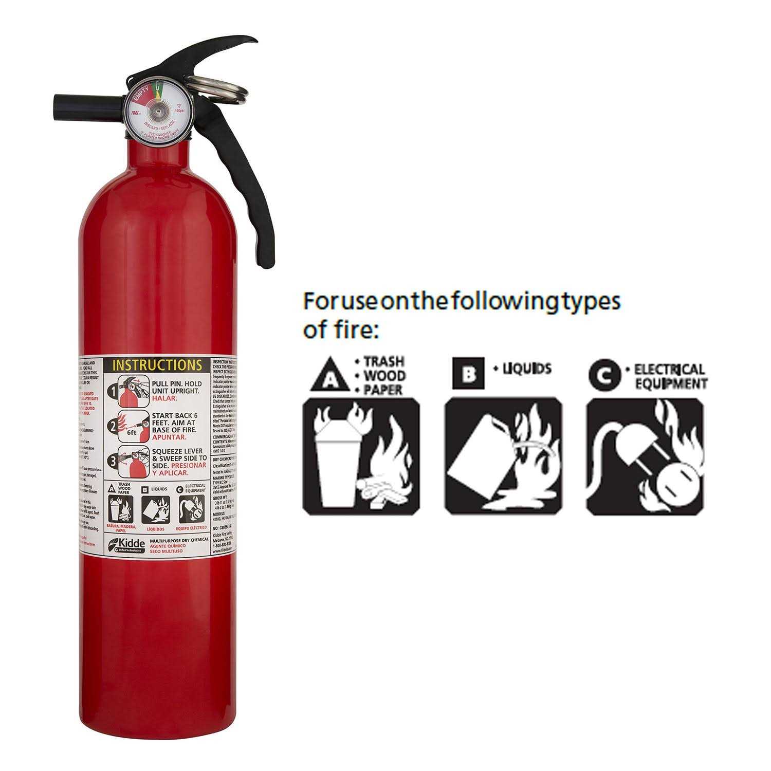 Kidde Fire Extinguisher