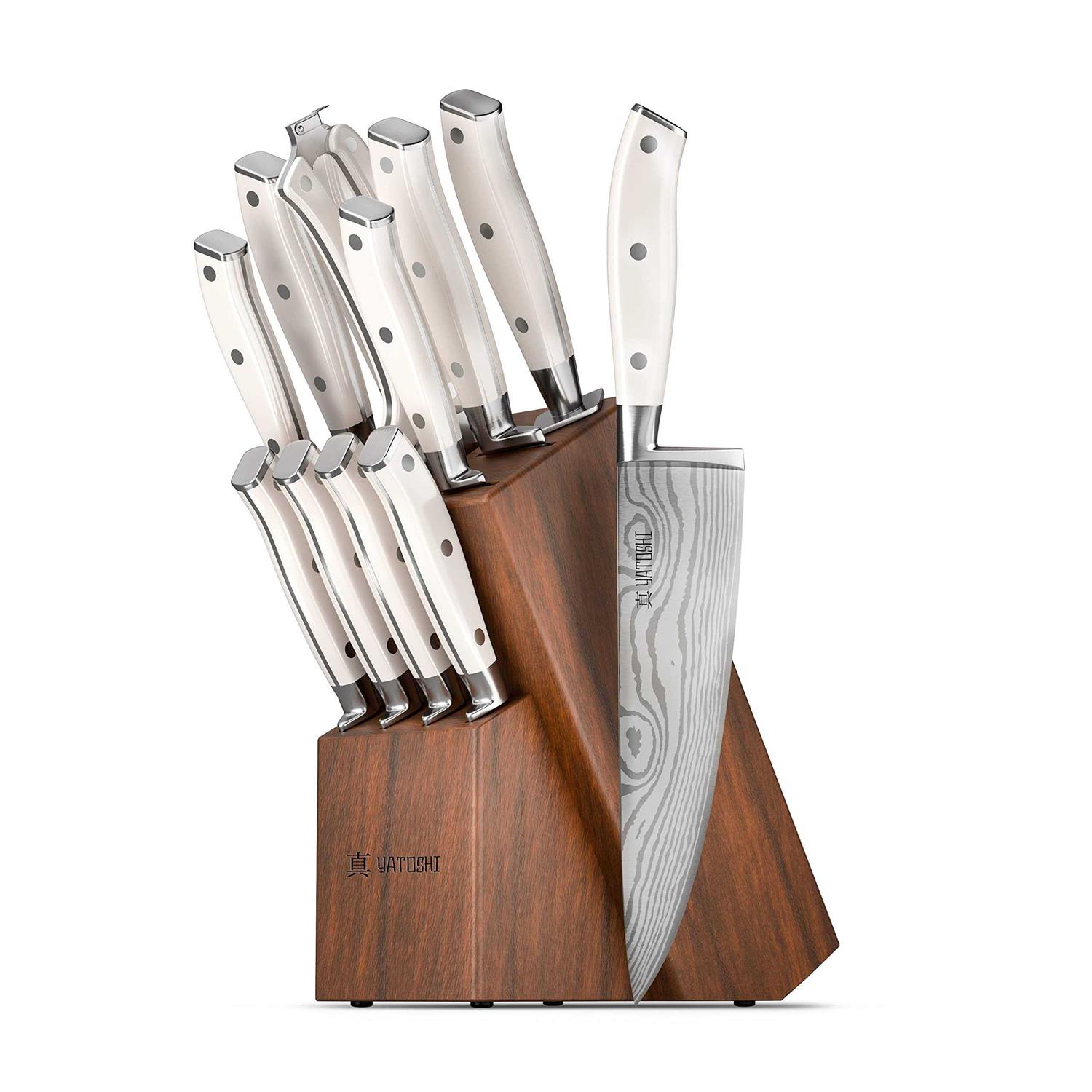 Kitchen Knife Block Set