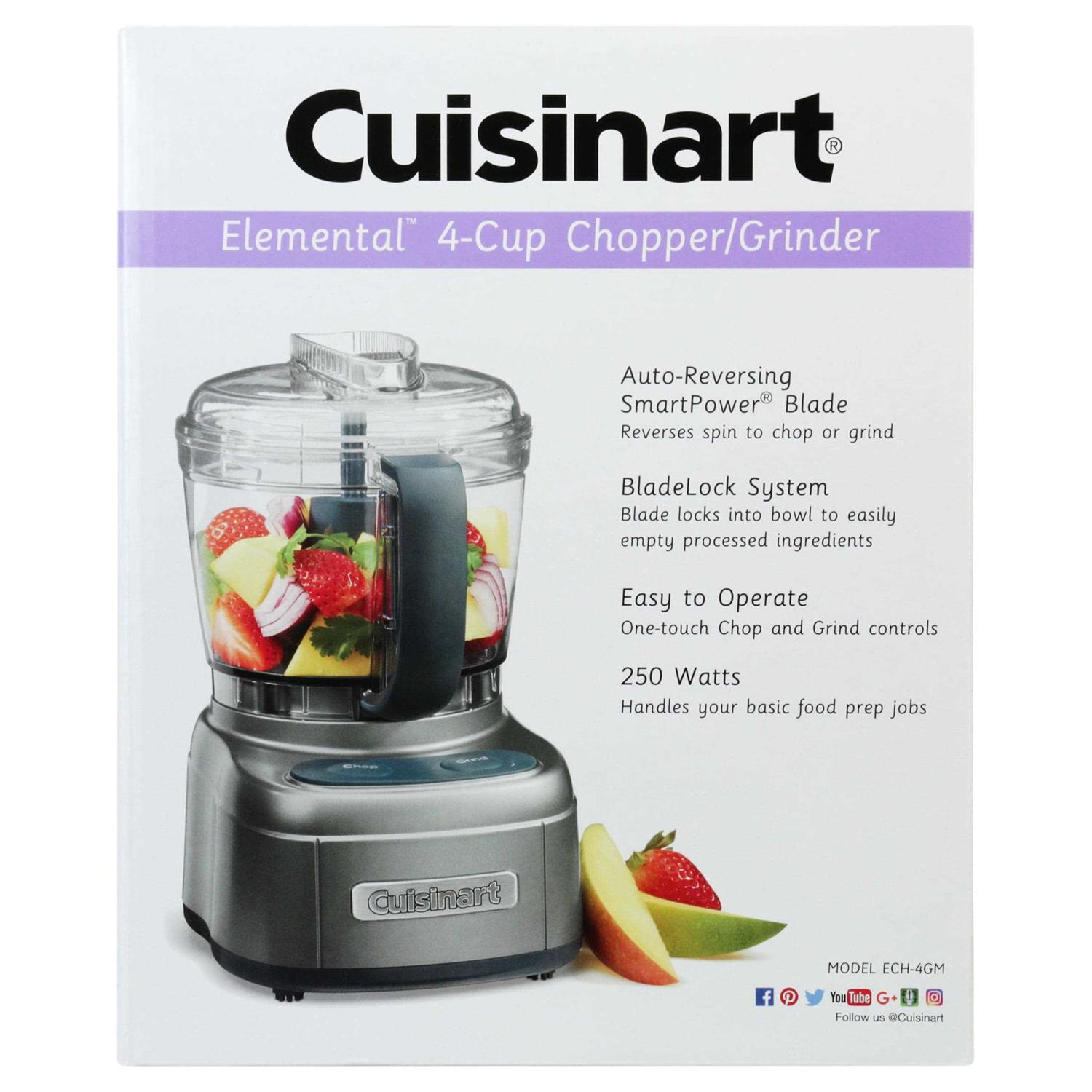 Cuisinart Elemental 4 Cup Chopper Grinder