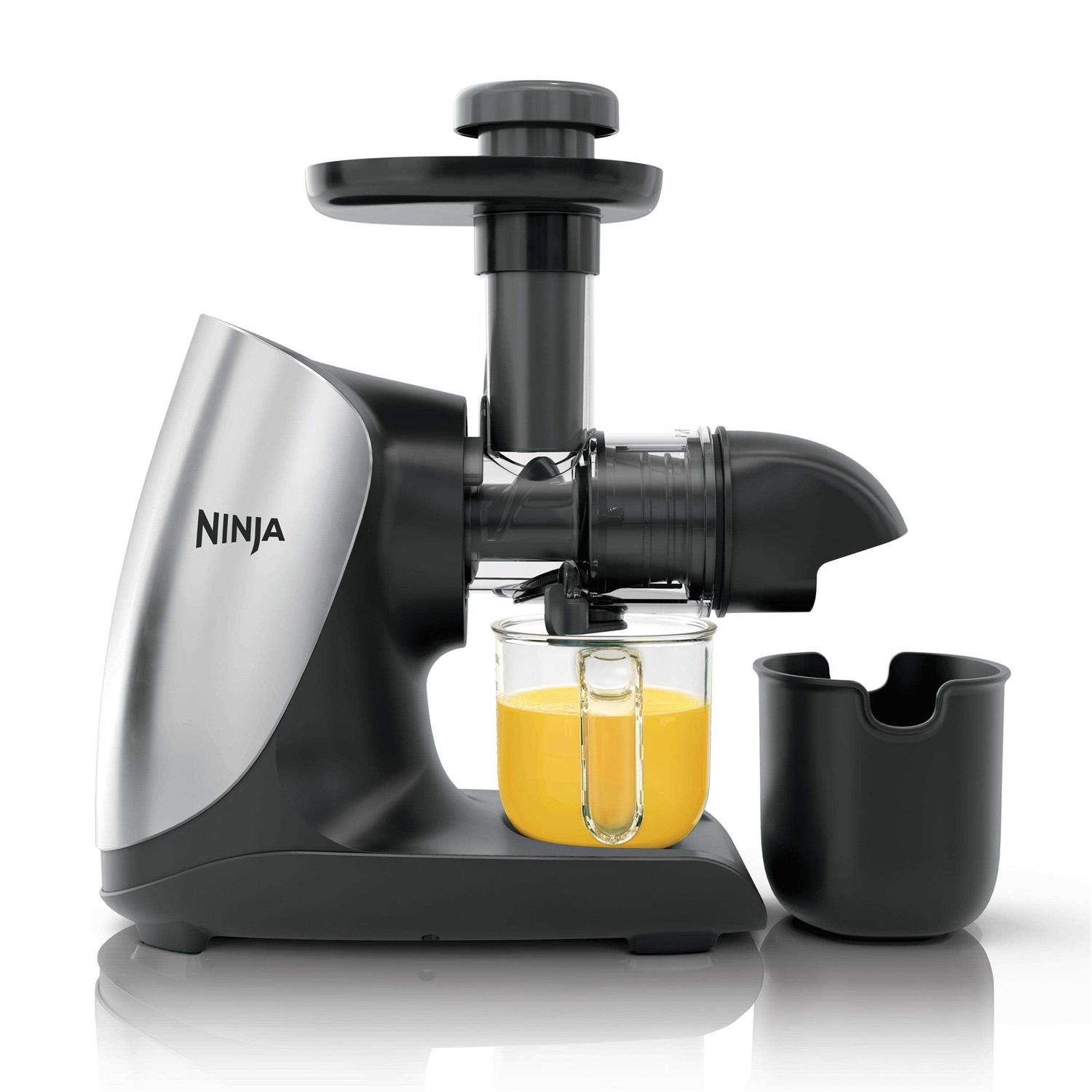 Ninja Cold Press Juicer Pro Powerful Slow Juicer with Total Pulp Control