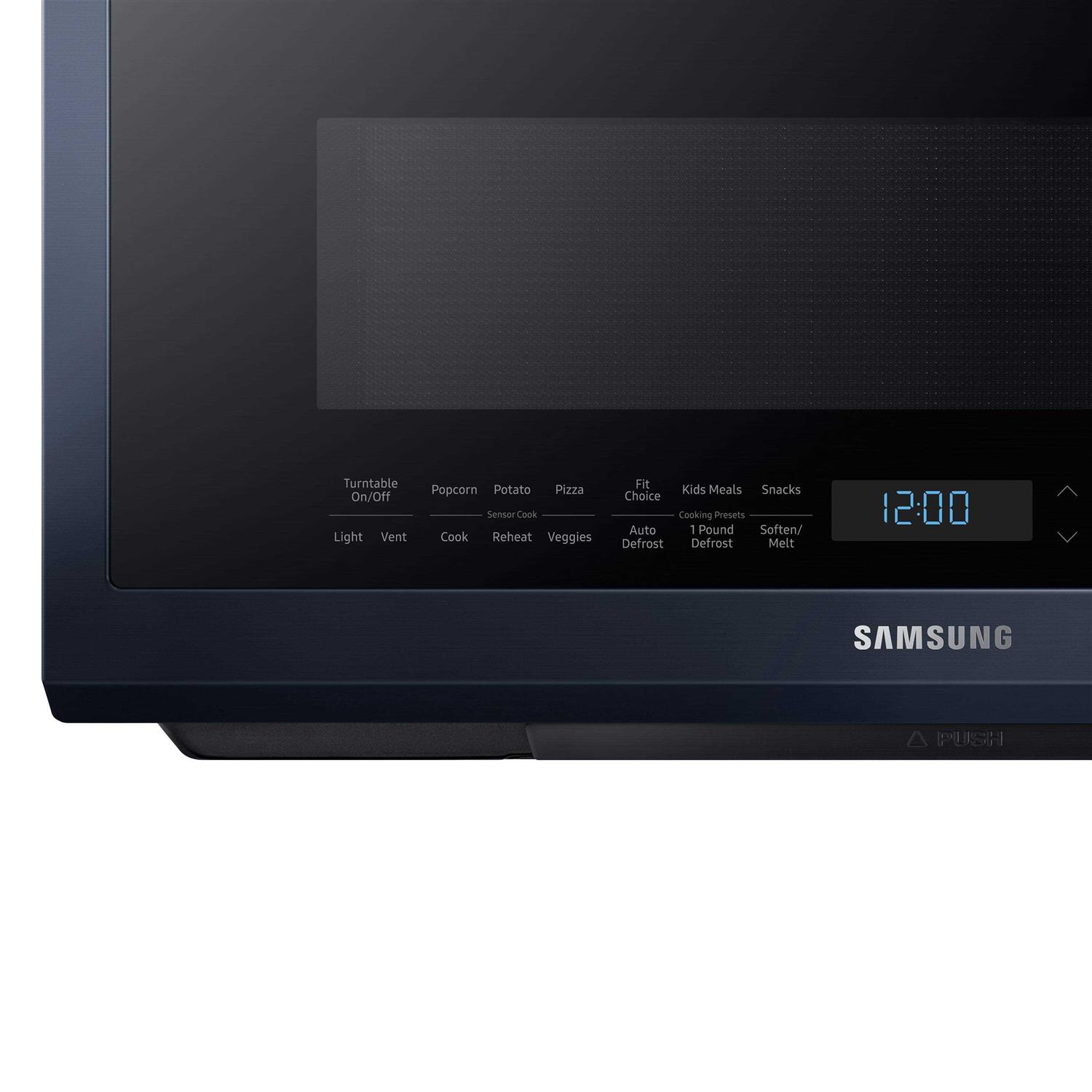 Samsung Bespoke Over-the-Range Microwave 2.1 cu. ft. with Sensor Cooking ME21A706BQN