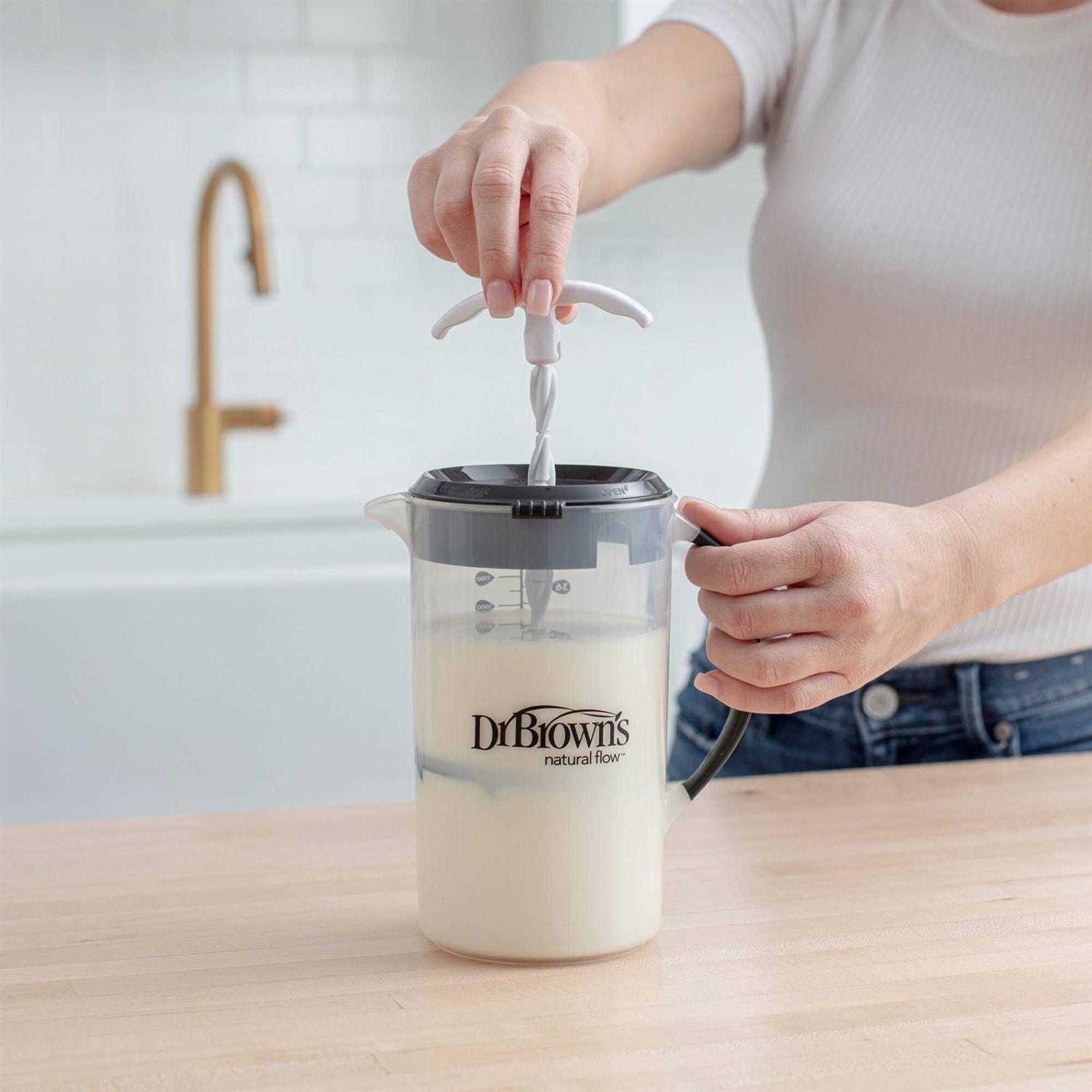 Dr. Brown’s Baby Formula Mixing Pitcher with Adjustable Stopper