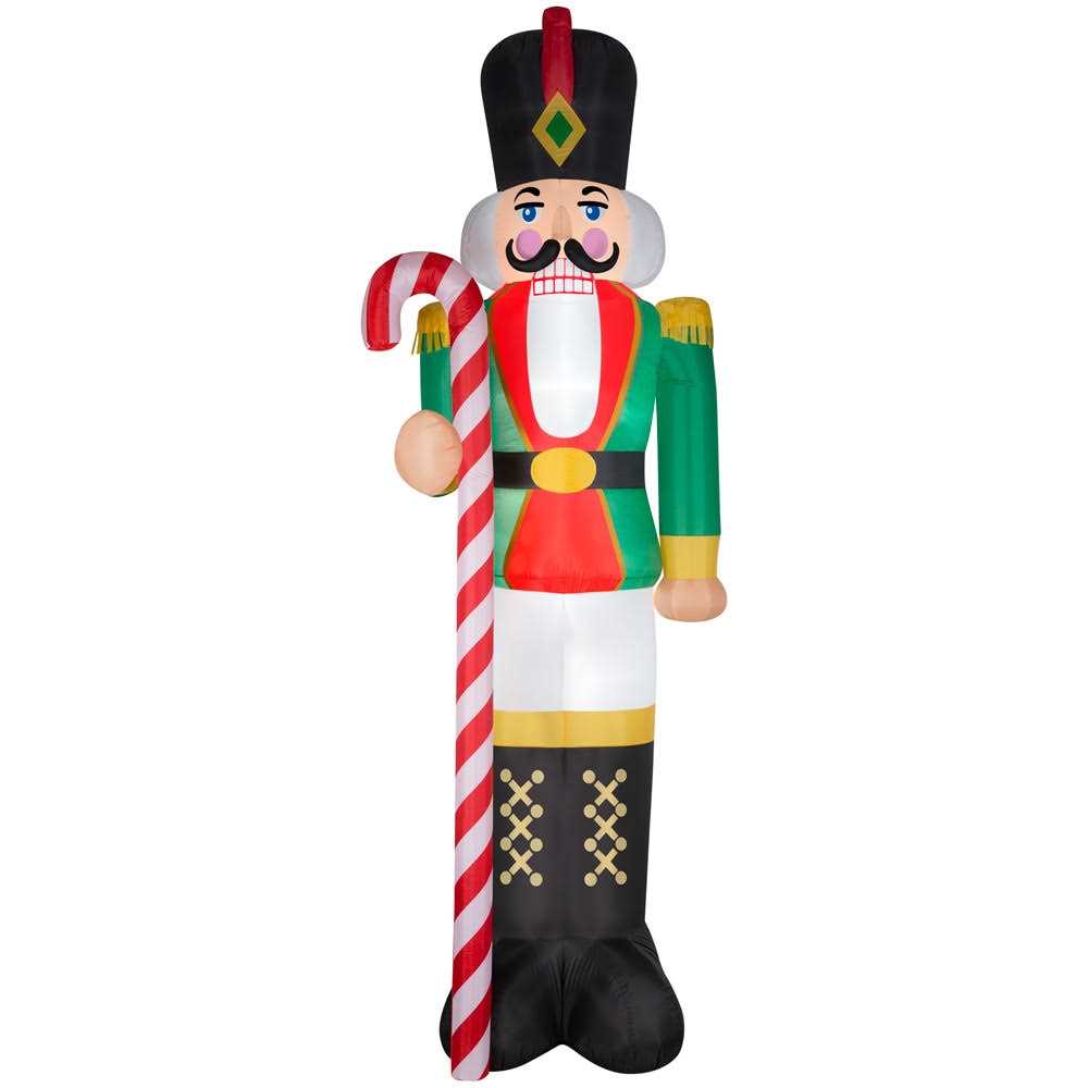 Holiday Living 12-ft Lighted Nutcracker Christmas Iatable 117615