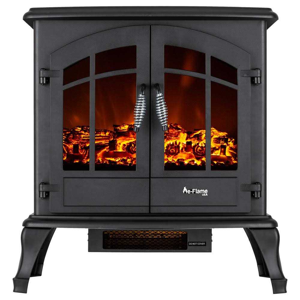 e-Flame Jasper Free Standing Electric Fireplace Stove USA
